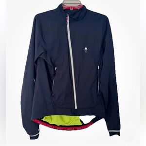 Specialized Mens Deflect H2O Comp Jacket Black Water Resistant Cycling Medium